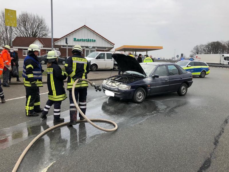 Kraftfahrzeugbrand klein (FK1)